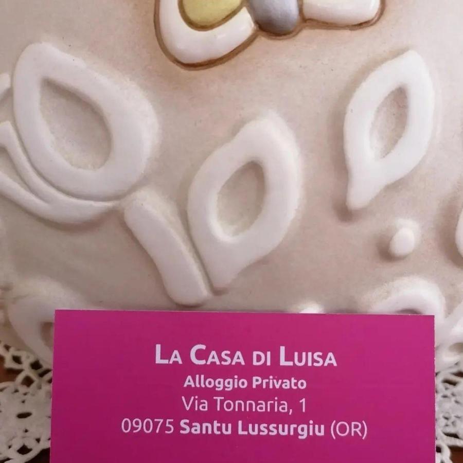 La Casa Di Luisa Apartment Санту Лусурджу Екстериор снимка